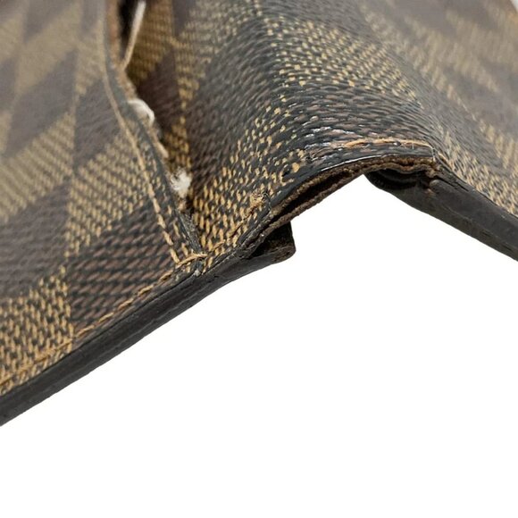 LOUIS VUITTON Organizer de Poshe N61721 Ebene Damier - MI1057 Card Case - Picture 9 of 10